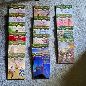 Magic Treehouse Kids Books set 13-28